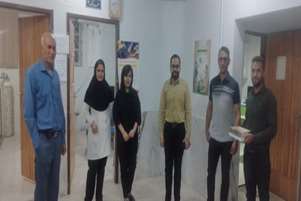 بازدید سر زده سرپرست شبکه بهداشت و درمان شهرستان زرین دشت از مراکز خدمات جامع سلامت شبانه روزی شهری و روستایی